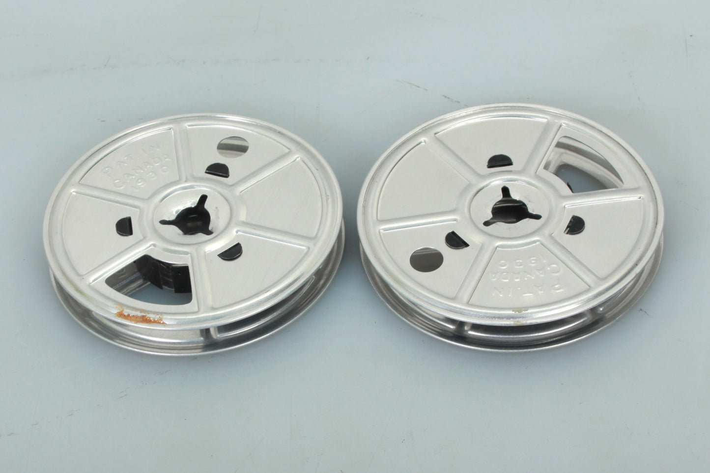 Movie Reels & Cans Various Sizes & Colors - Lot of 10