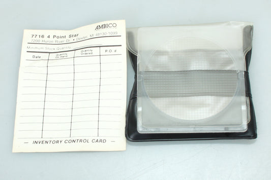 Ambico 7716 Star Filter 4 Point
