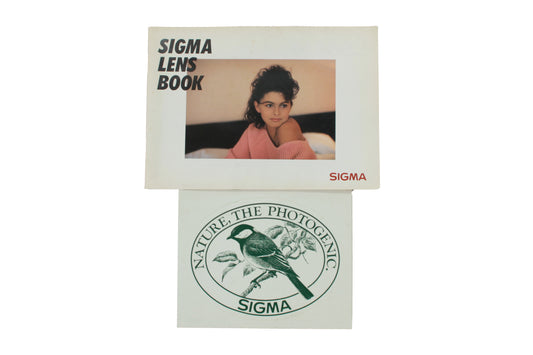 Sigma Lens Book & Wildlife Sticker