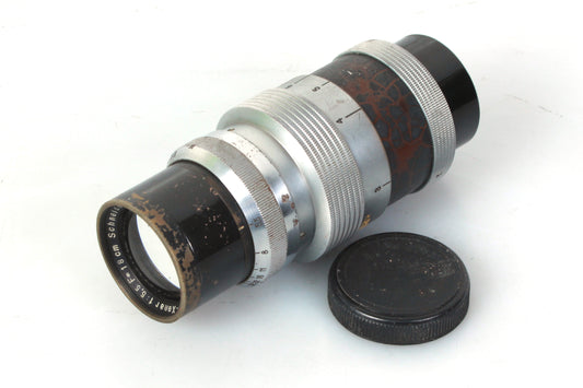 180mm 5.5 Schneider Tele-Xenar Screw Mount M42 w Front & Rear Caps Micro 4/3