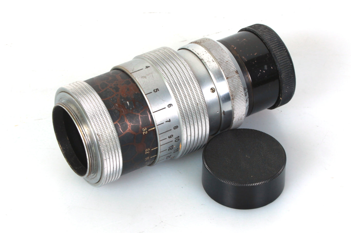 180mm 5.5 Schneider Tele-Xenar Screw Mount M42 w Front & Rear Caps Micro 4/3