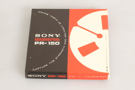 Sony PR-150 Professional Recording Blank Reel Tape 1/4 Inch