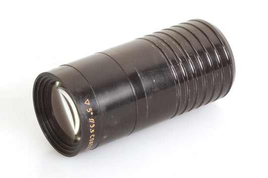 TDC Tridar Projection Lens 5 Inch F/3.5 Coated Anastigmat Lens