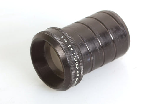 Viewlex USA Luxtar 5 in E.F. R-I Anastigmat F:3.5 Coated Projector Lens