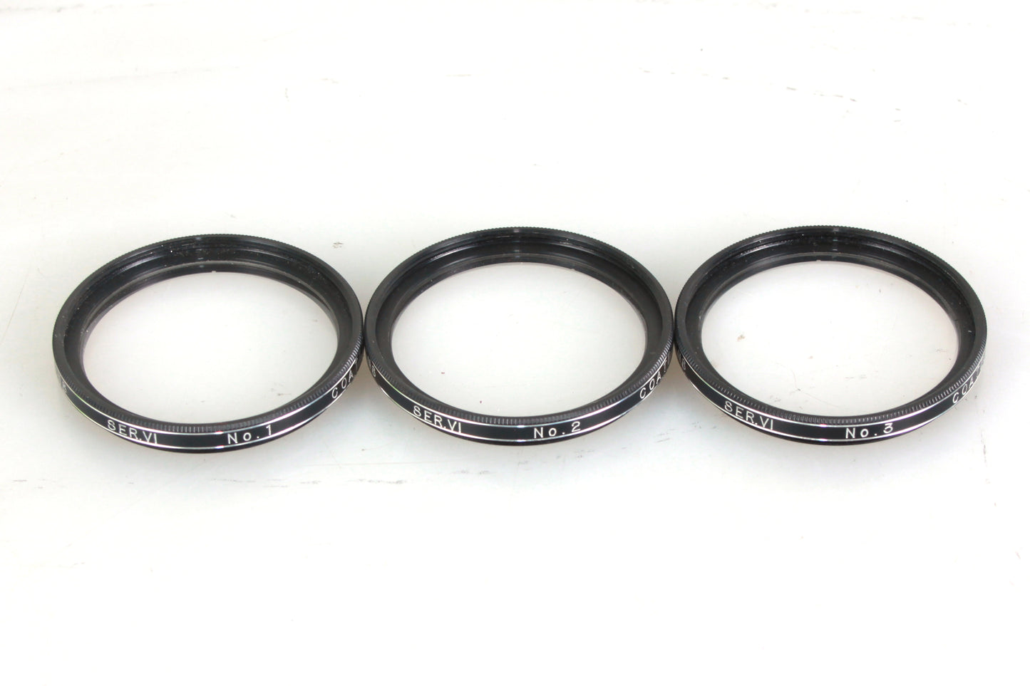 Vivitar Series VI Close Up Lens Set +1 +2 +3 in Original Box