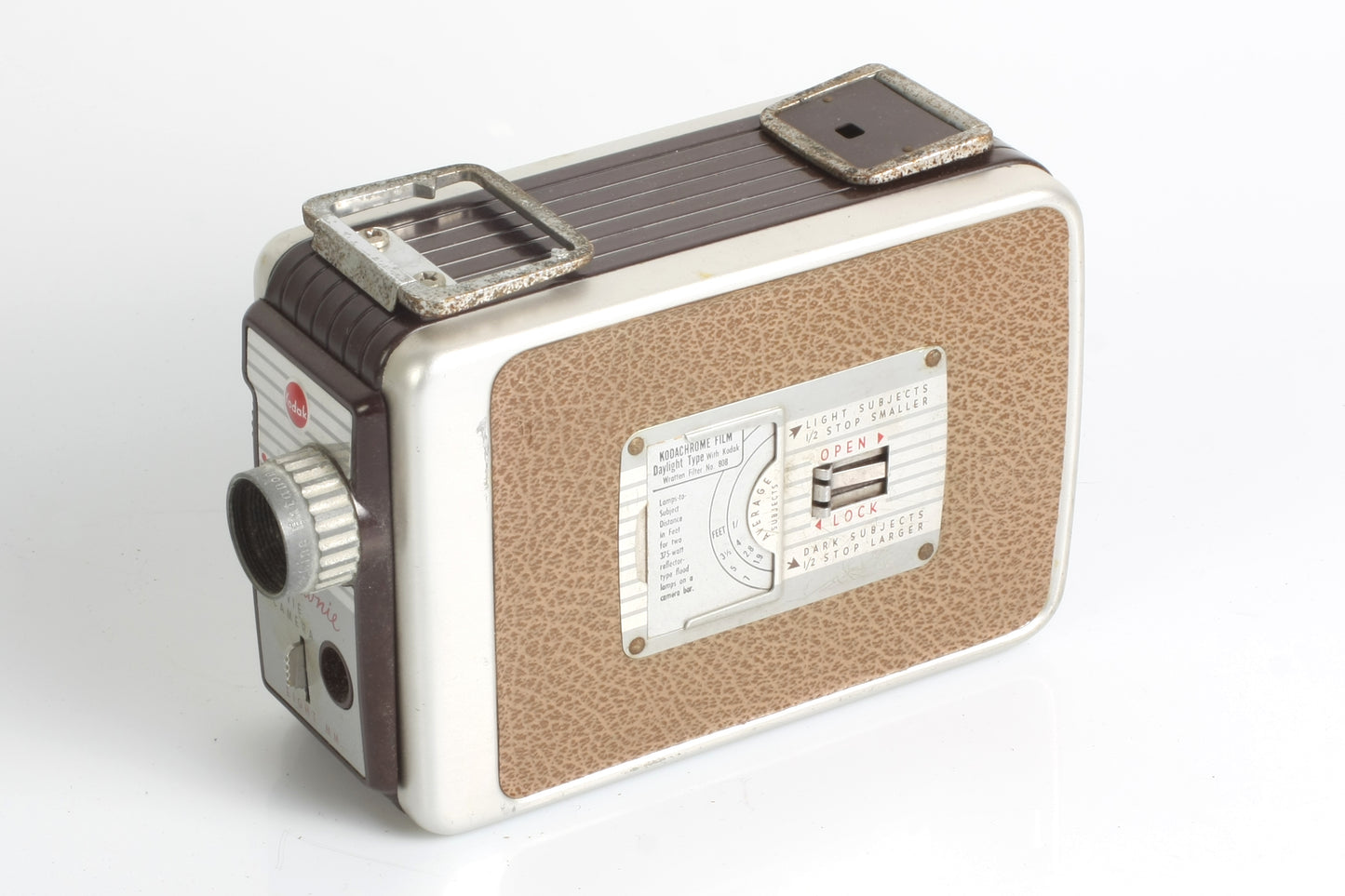 Kodak Brownie 8mm Art Deco Movie/Cine Camera w/ Original Case & Strap