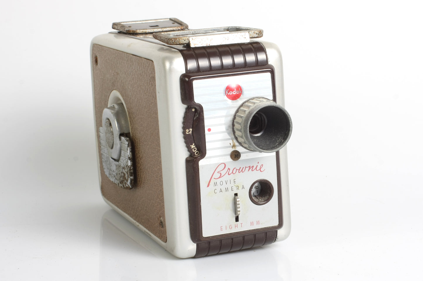 Kodak Brownie 8mm Art Deco Movie/Cine Camera w/ Original Case & Strap