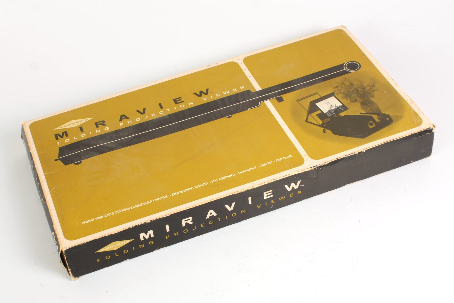 Vintage Sawyers Miraview Folding Projection Viewer in Box