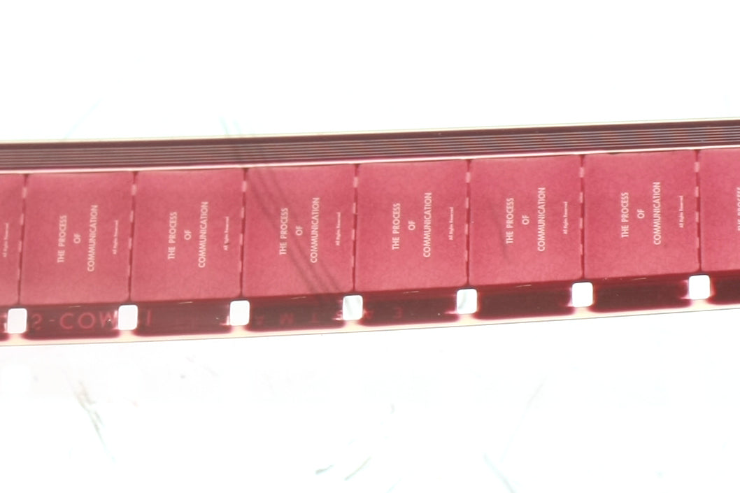 Movie Film 16mm 1540ft in Can Process of Communication