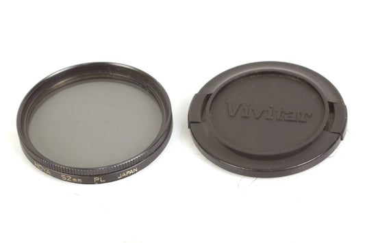 Hoya 52mm Polarizer Filter W/ Vivitar Cap
