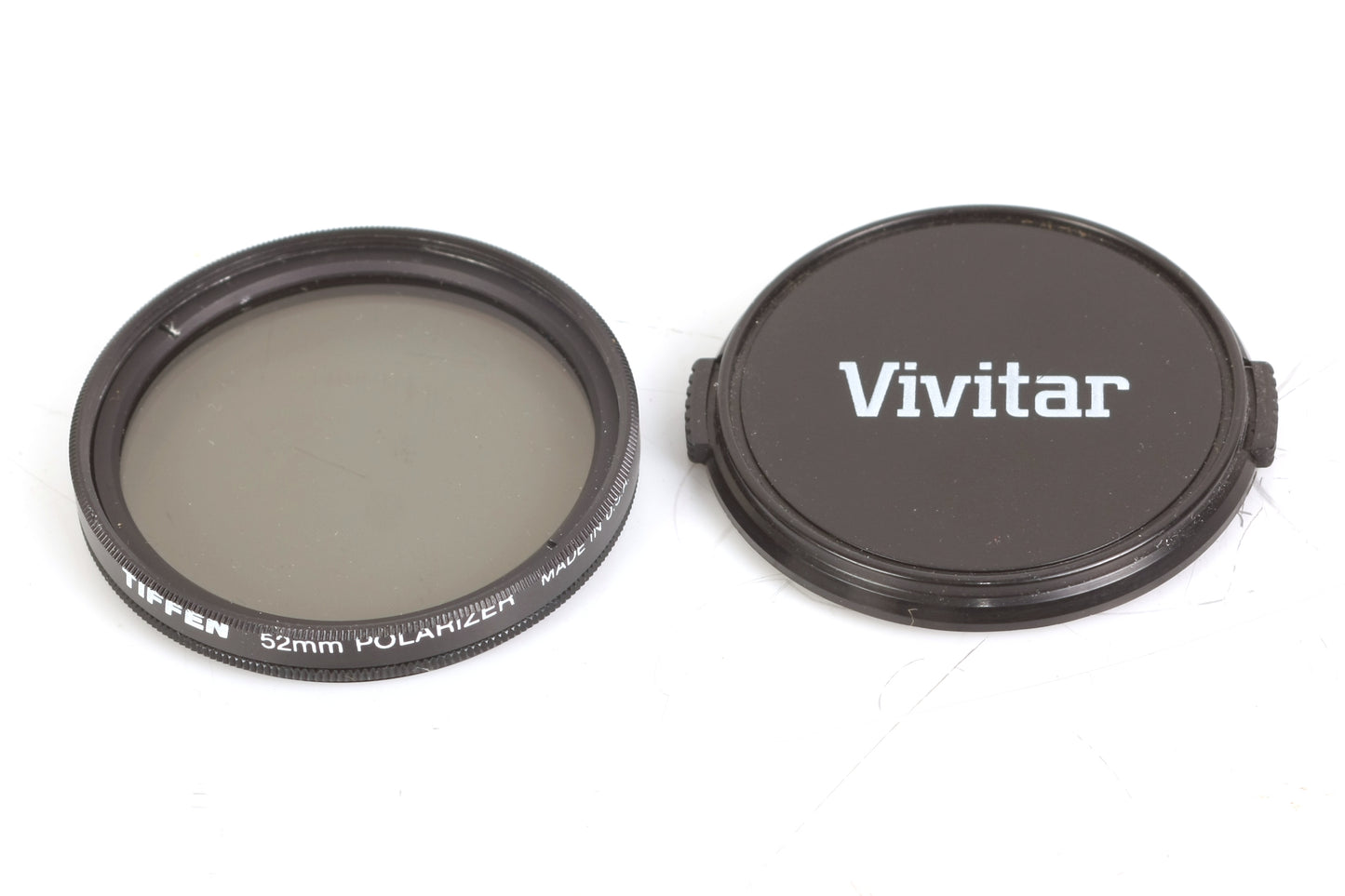 Tiffen 52mm Polarizer Filter W/ Vivitar Cap
