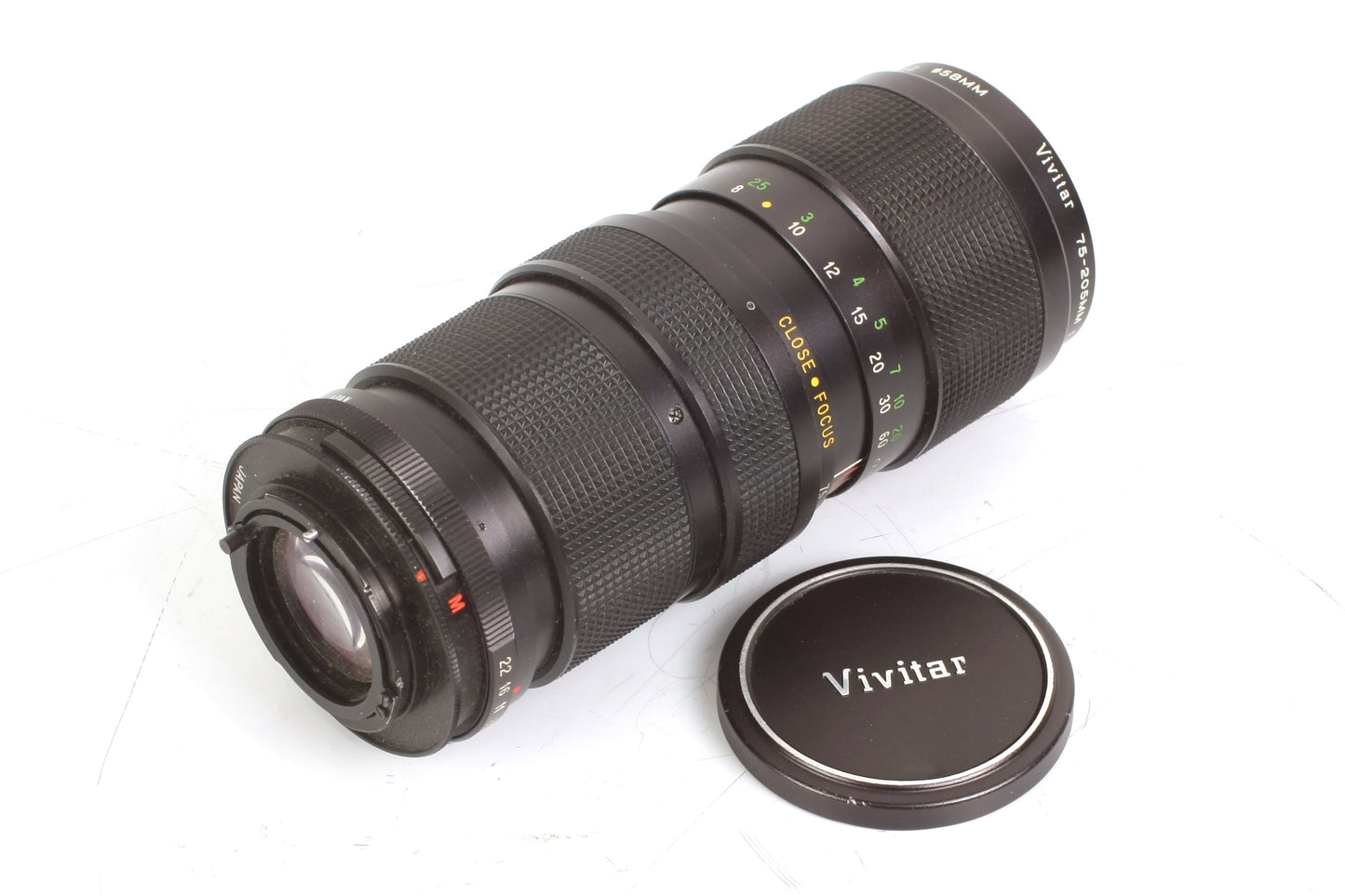 Vivitar 75-205mm 3.8 Lens for Pentax W/ Original Front Cap