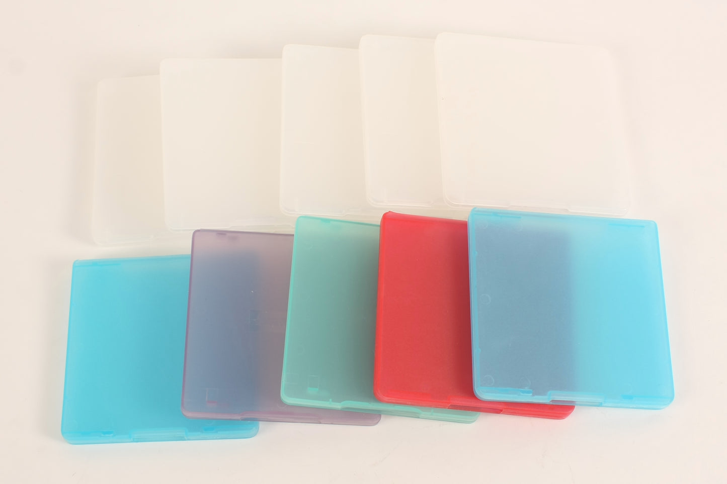 3.5 Inch Dual Disk Cases Set of 2 (10 Cases Total)