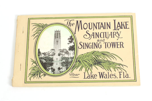 The Mountain Lake Sanctuary and Singing Tower - Bok Tower Gardens 1930 Florida