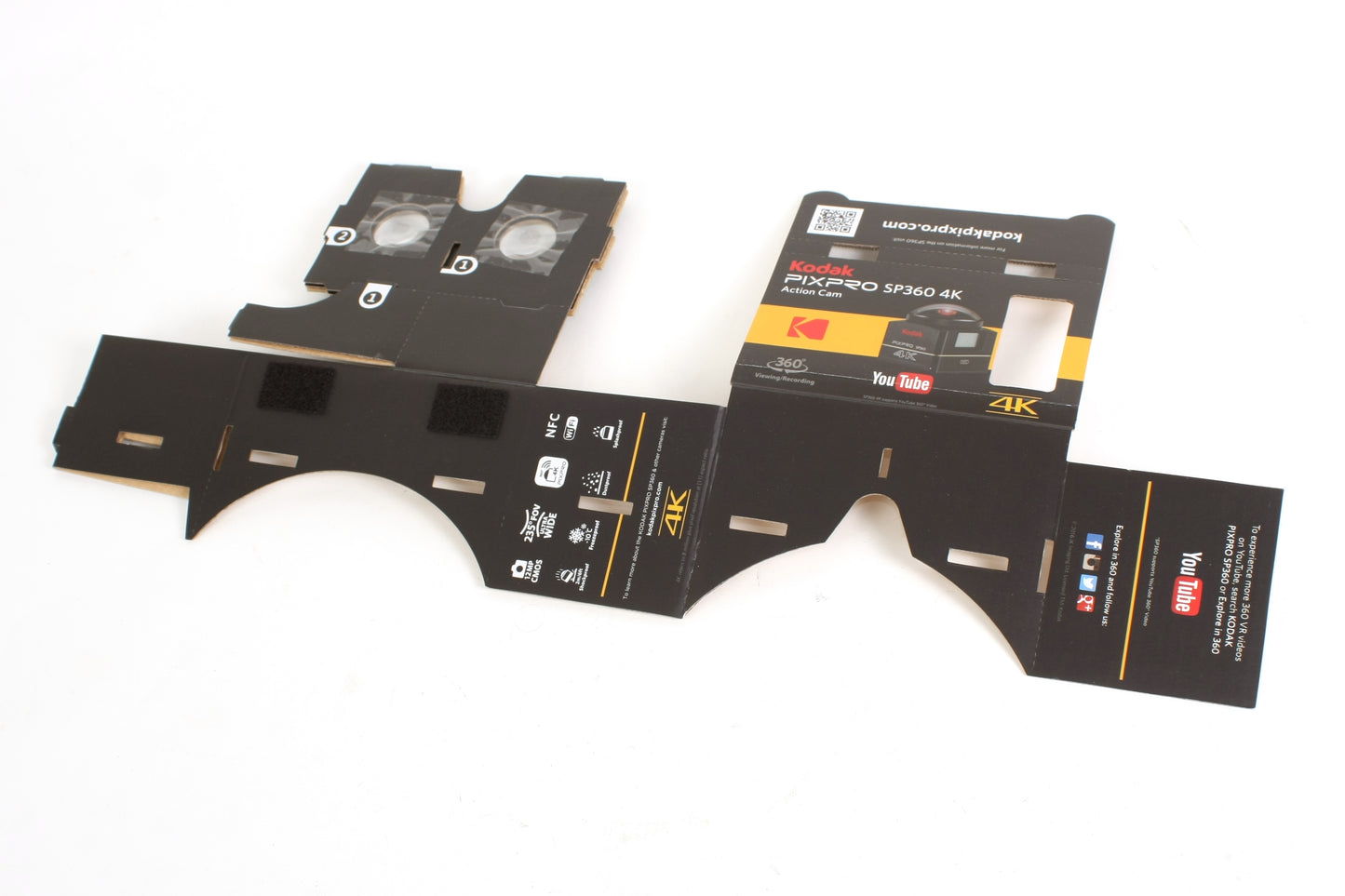 Kodak Pixpro SP360 4K Action Cam 360 VR Glasses