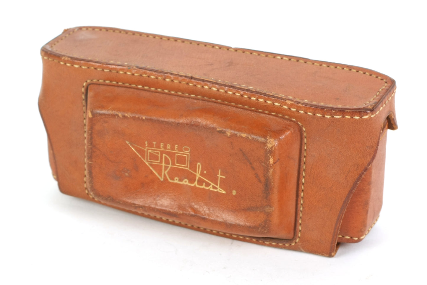 Stereo Realist 3D Camera Case Brown Leather Vintage