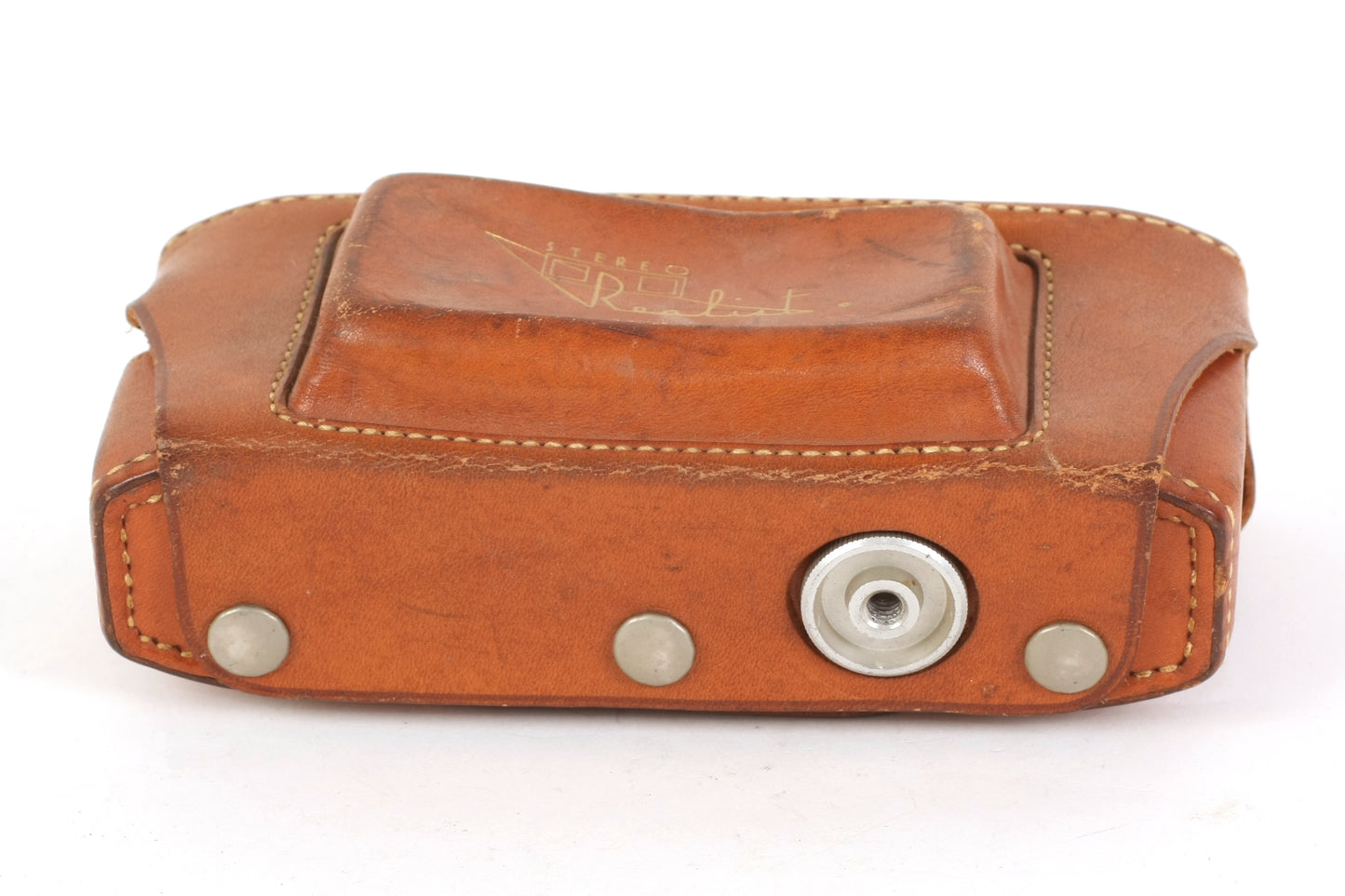 Stereo Realist 3D Camera Case Brown Leather Vintage