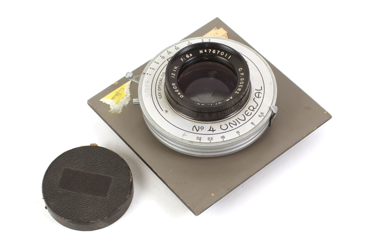 Goerz Dagor 12 Inch (305mm) F6.8 Lens Large Format/ULF in Ilex #4 Shutter CLA