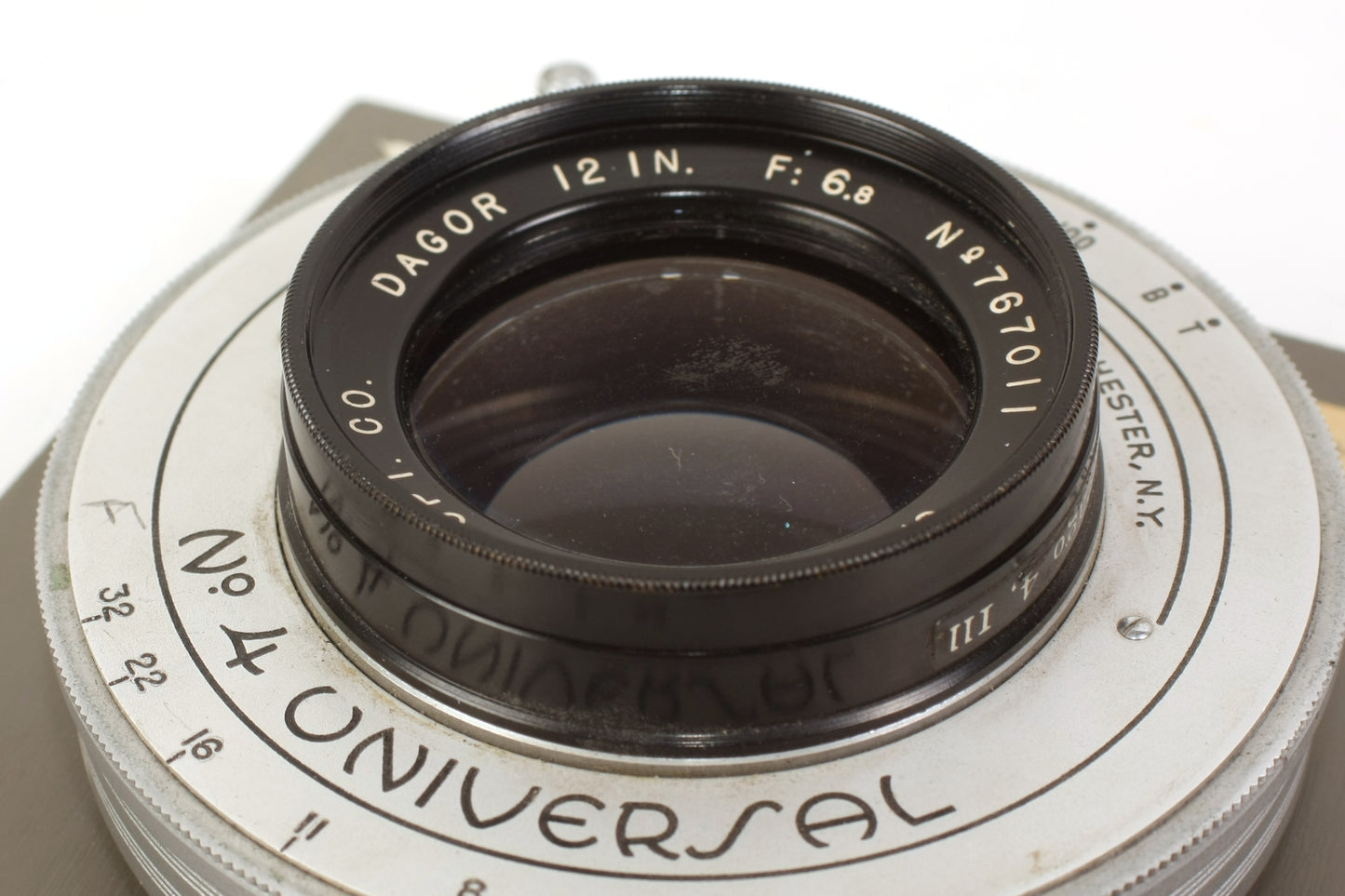 Goerz Dagor 12 Inch (305mm) F6.8 Lens Large Format/ULF in Ilex #4 Shutter CLA
