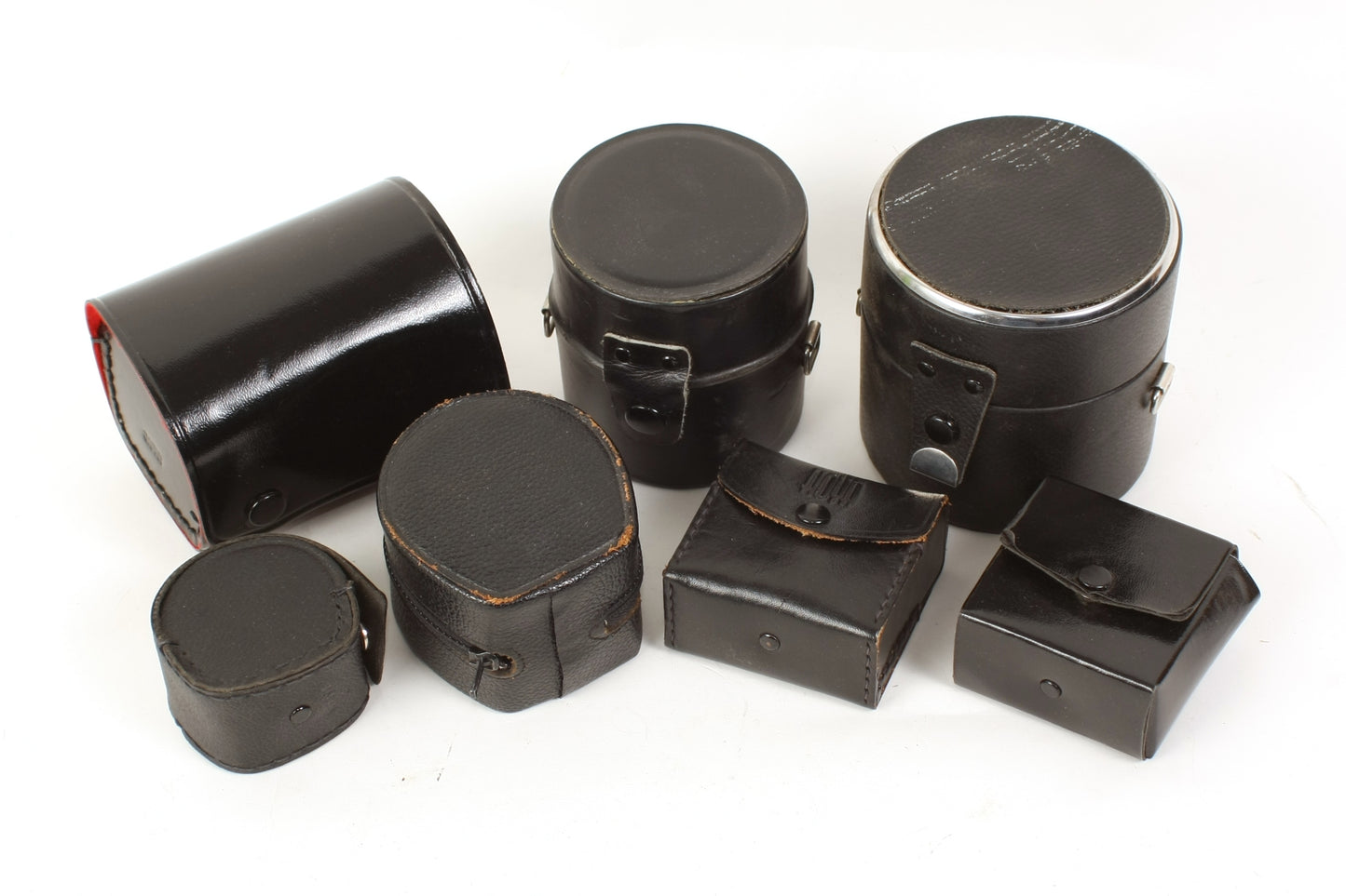 Photographic Cases Lot of 7 - Lens Cases, Filter Cases