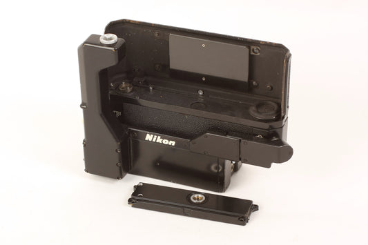 Nikon F-36 F36 Motor Drive Cordless Battery Pack Connector for F W/ Spare Plate