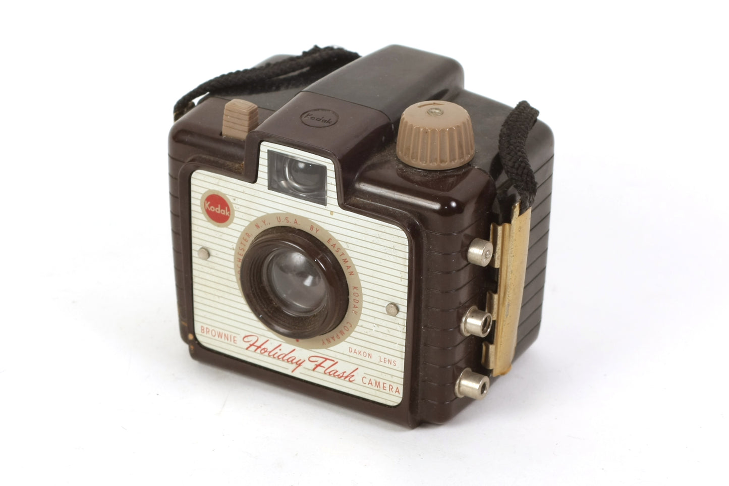 Kodak Art Deco Bakelite Camera Set of 2 Vintage W/ Flashes