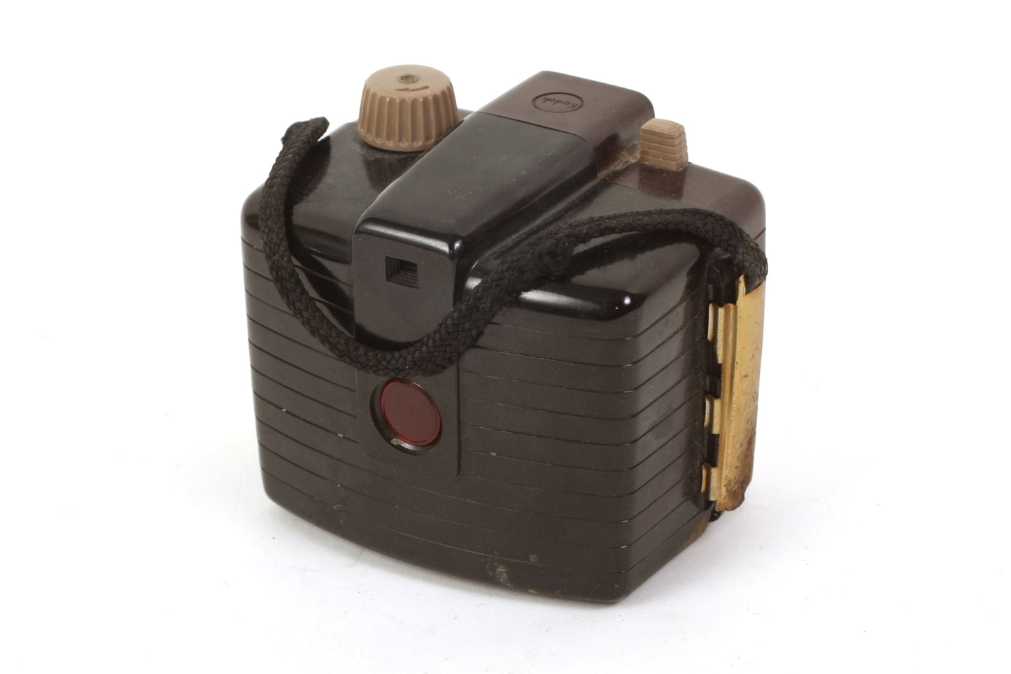 Kodak Art Deco Bakelite Camera Set of 2 Vintage W/ Flashes
