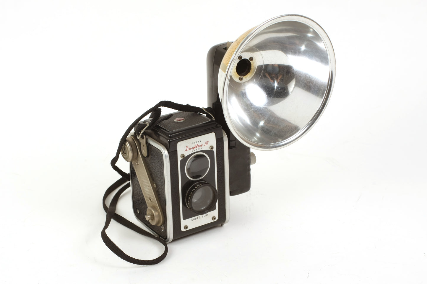 Kodak Duaflex III Art Deco Camera W/ Flash