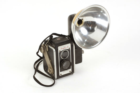 Kodak Duaflex III Art Deco Camera W/ Flash
