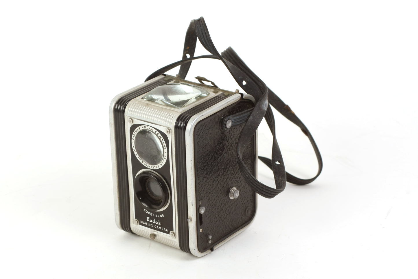 Kodak Duaflex Art Deco Twin Lens Camera Waist Level Viewer