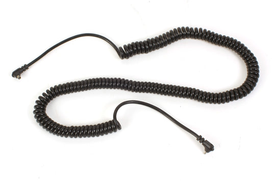Flash Cord M-F PC/PC Coiled Extra Long