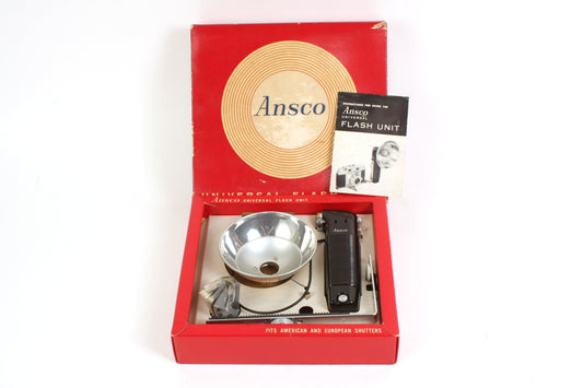 Ansco Vintage Camera Flash in Original Box