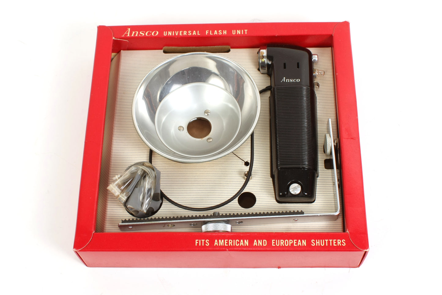 Ansco Vintage Camera Flash in Original Box