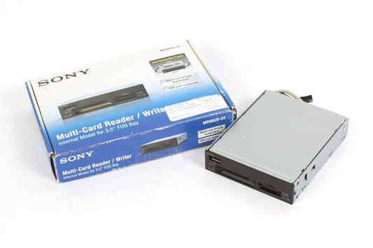 Sony Multi-Card Reader / Writer Black MRW620 3.5 Inch Form Factor