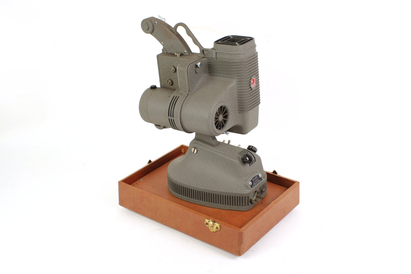 DeJur Model 1000 Art Deco Reg 8mm Movie Projector in Case