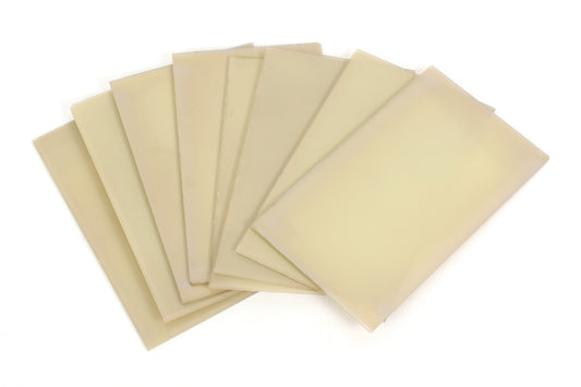 Photographic Glass Plates Exposed Set of 8 - for Display