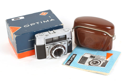 Vintage Camera Agfa With Case/Manual/Box