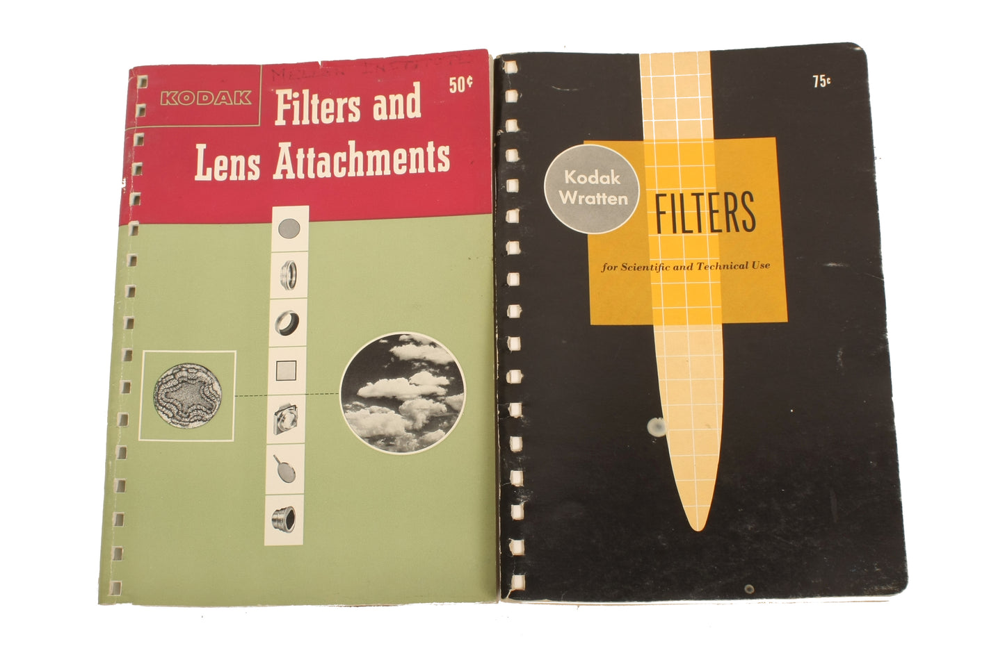 Kodak Books on Filters & Lenses Set of 4