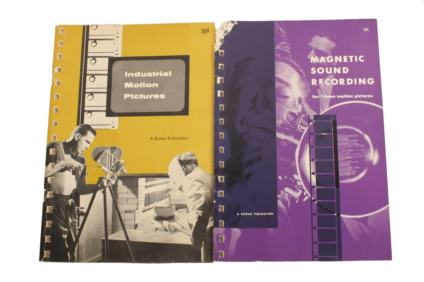 Kodak Books on Flash, Motion Picture, Aerial, Magnetic Sound Set of 4