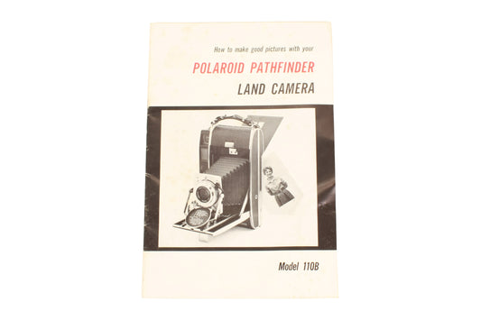 Polaroid Pathfinder Land Camera Model 110B Manual