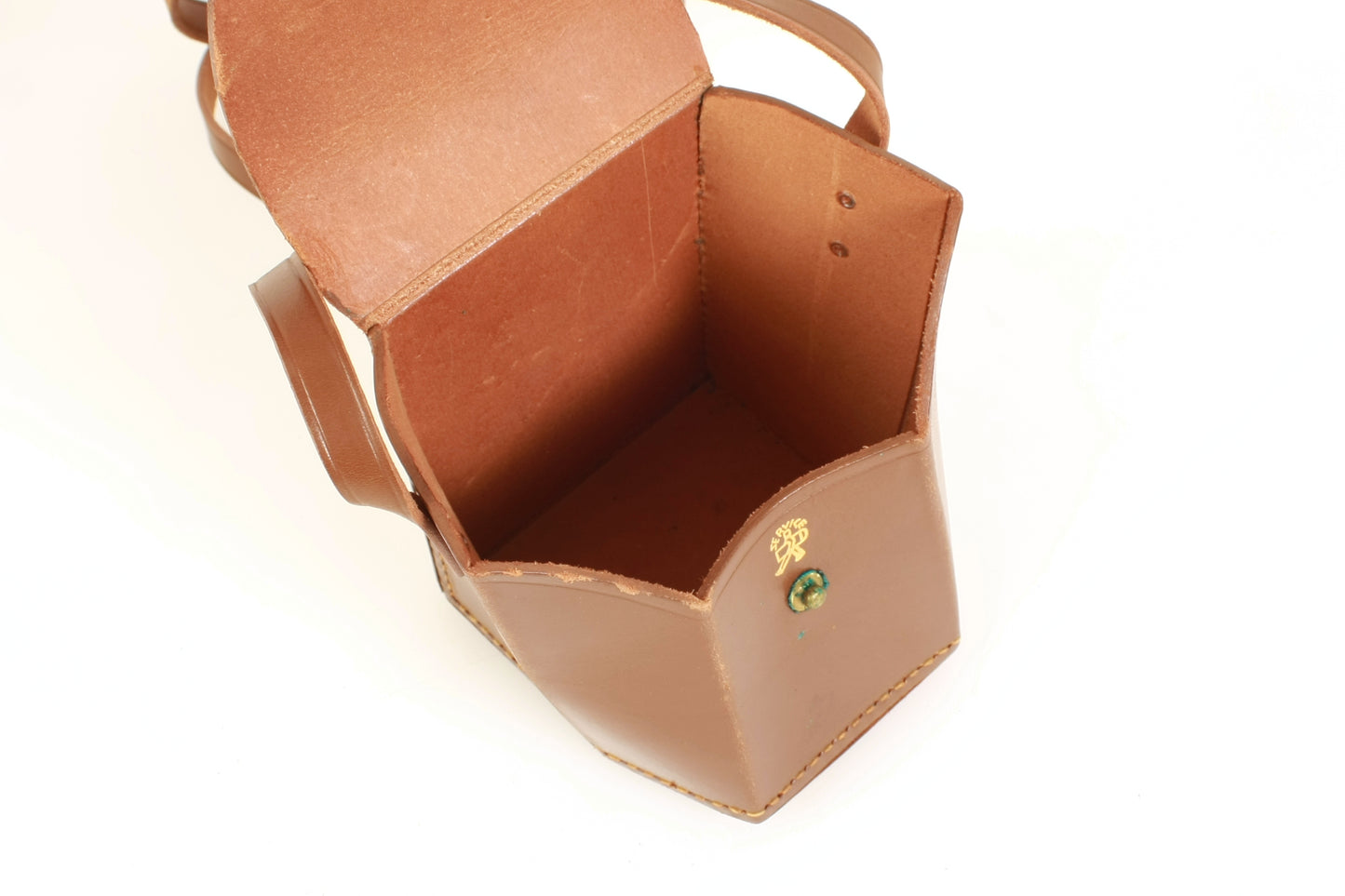 Camera Case Vintage Brown Leather Steampunk