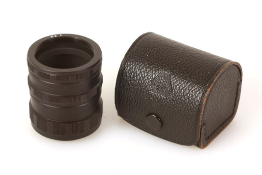 Asahi Extension Tube Set Screw Mount M42 W/ Case