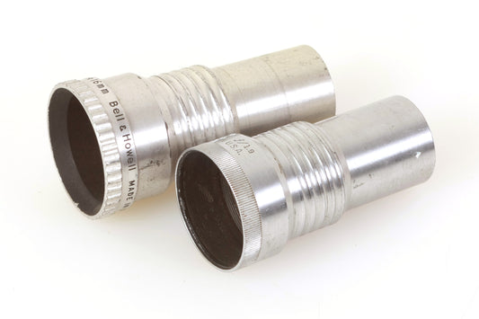 Bell & Howell 25mm 1 Inch 1.9 & 1.5 Inch 1.9 Lens Set of 2
