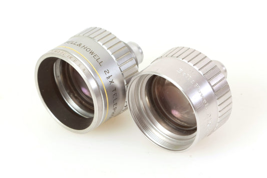 Bell & Howell 2 1/2 X Telephoto Set of 2
