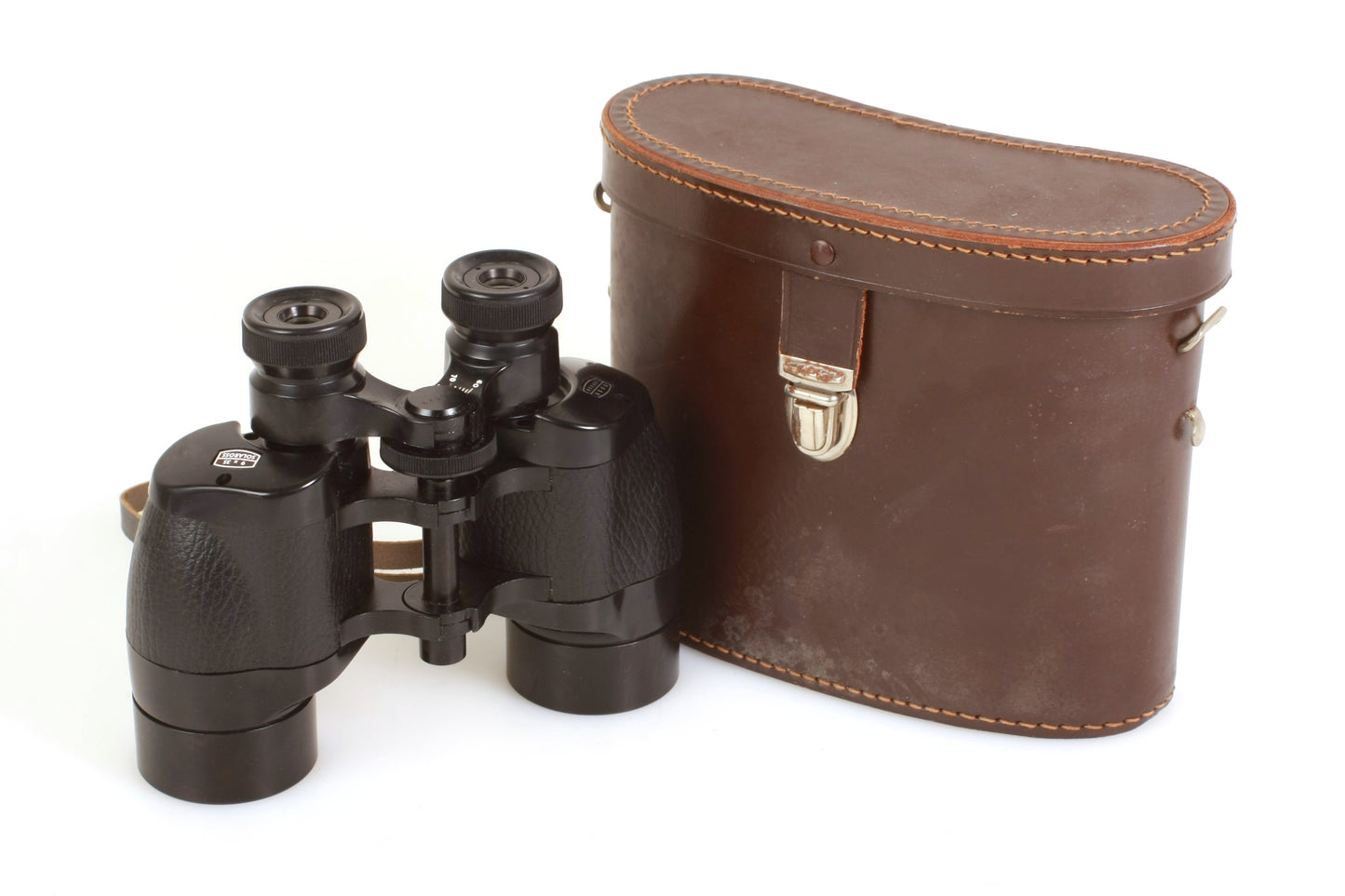 British Ross Solaross 9 X 35 Binoculars & Case