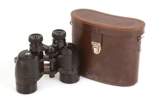 British Ross Solaross 9 X 35 Binoculars & Case