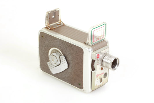 Kodak Brownie 8mm Art Deco Movie Camera - Working