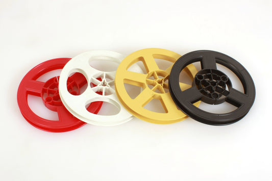 Movie Reels Multi Colors Set of 4