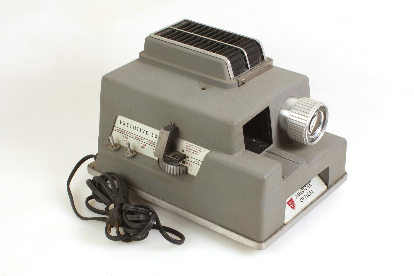 Vintage Executive 500 American Optical Company Slide Projector