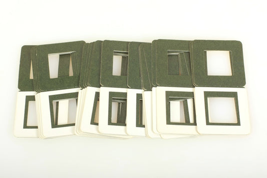 126 (27x27) Slide Mounts Lot of 22